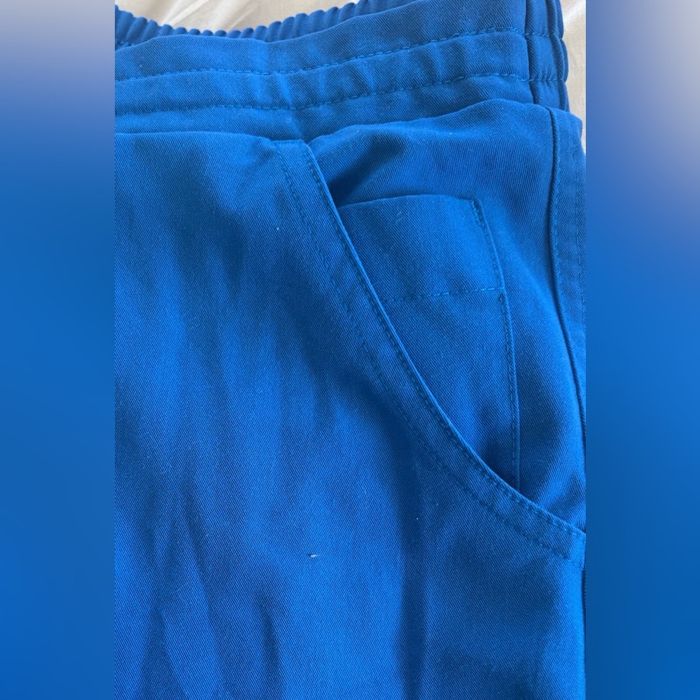 FIGS Women’s Straight-Leg Scrub Pants TW2000P – Royal Blue – Size M petite - Picture 8 of 9
